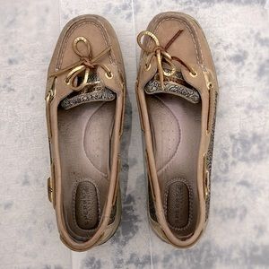 Sperry Tan Boat Shoe